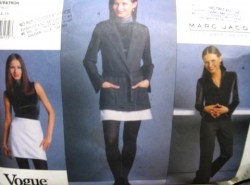 2025 M JACOBS JACKET,VELOUR TOP,SHORT SKIRT,PANTS PATTERN 12-16